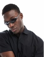 racer sunglasses in grey